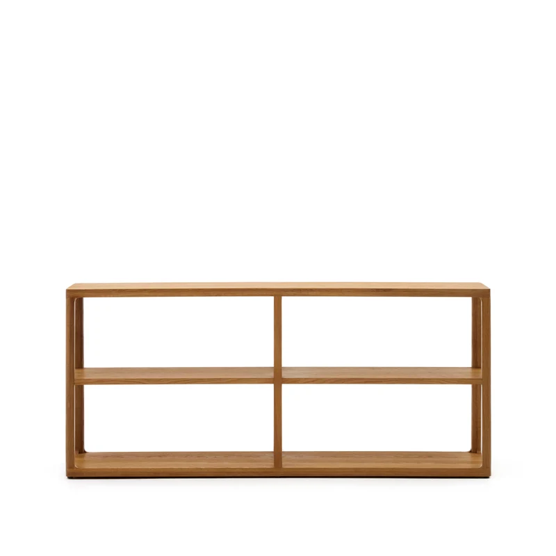 Maymai shelf with solid oak structure 180 x 81 cm