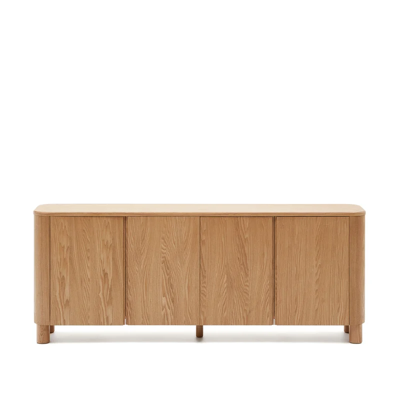 Salaya sideboard in ash plywood FSC Mix Credit, 200 cm x 79 cm