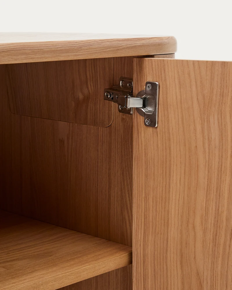 Salaya sideboard in ash plywood FSC Mix Credit, 200 cm x 79 cm