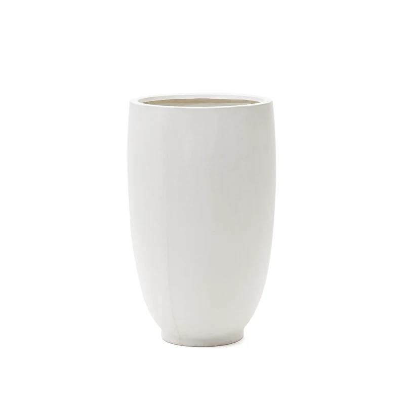 Aiguablava White Cement Planter Ø 75 cm