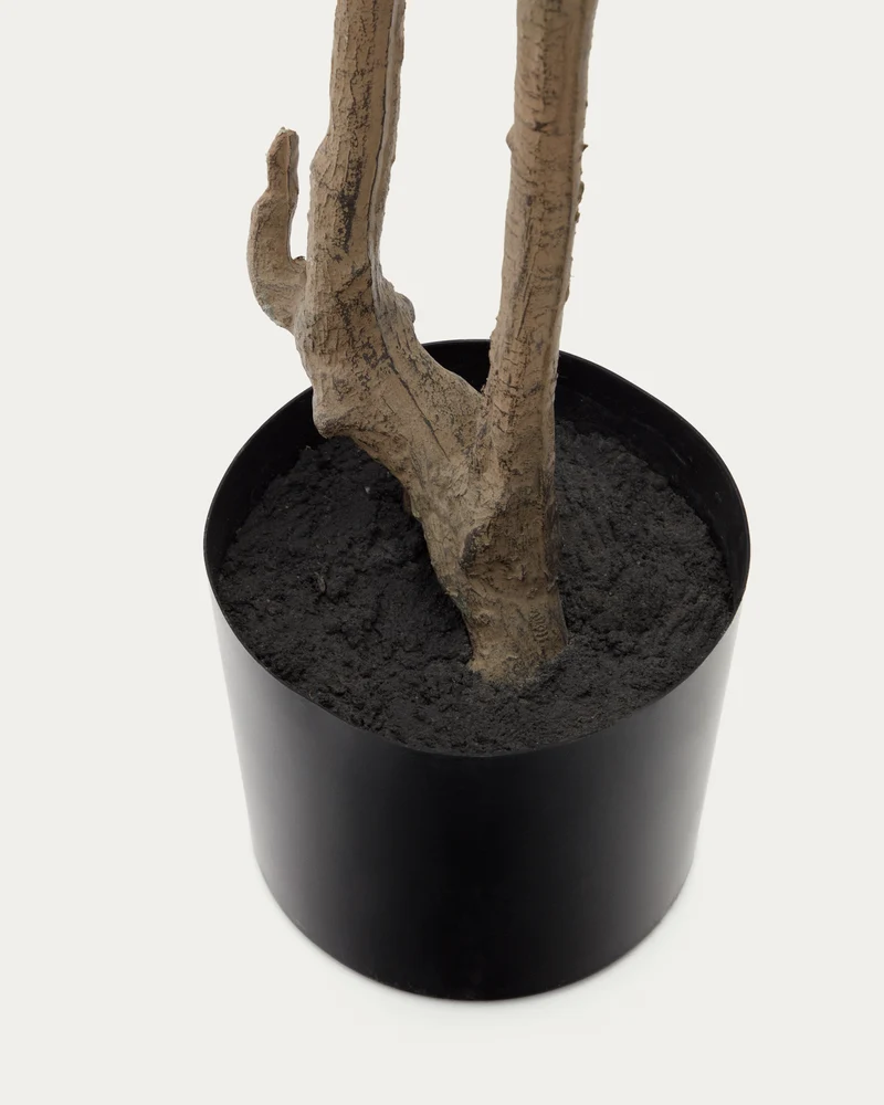 Enkianthus artificial tree with black pot 214 cm