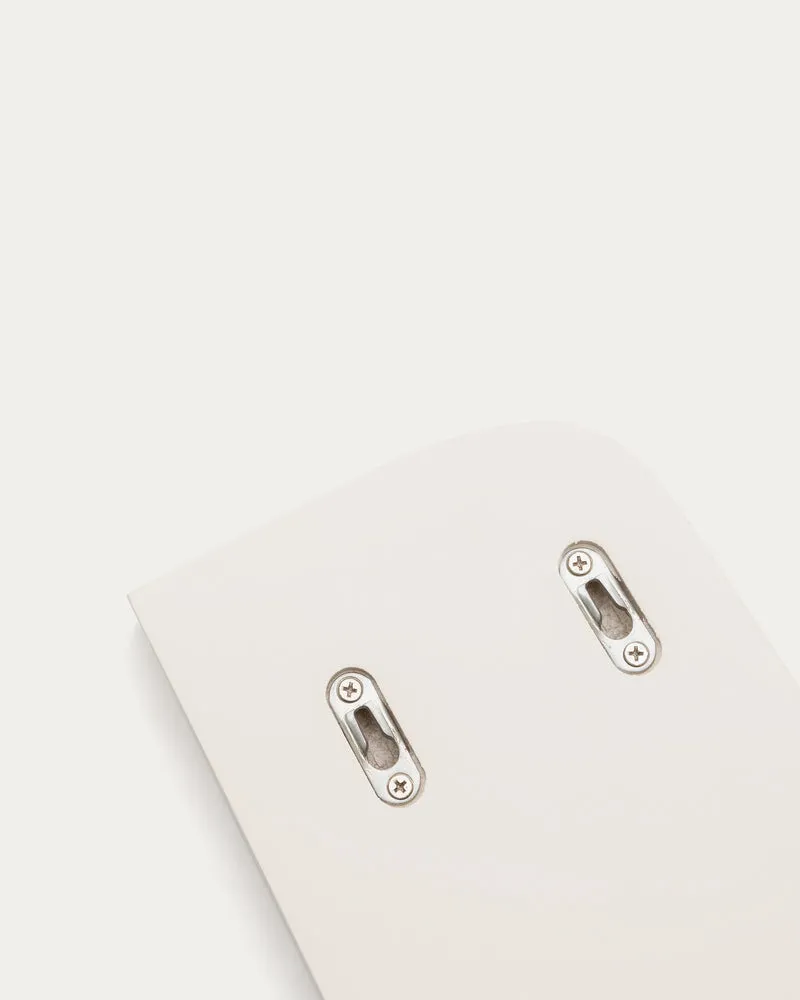 Danei white and red wall panel, 65 x 60 cm