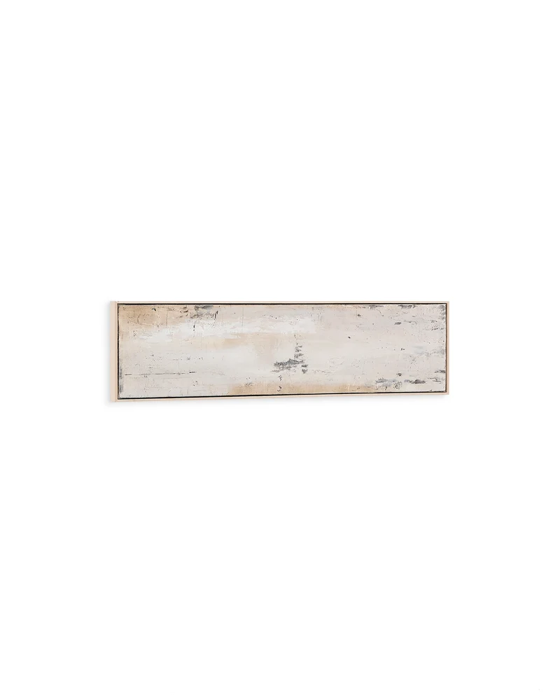 Selnar grey abstract picture, 122 x 32 cm