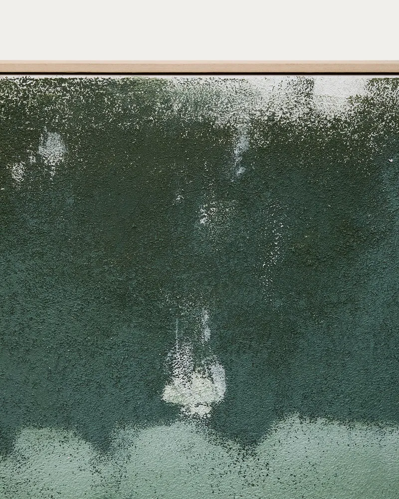 Selnar green abstract picture, 202 x 122 cm