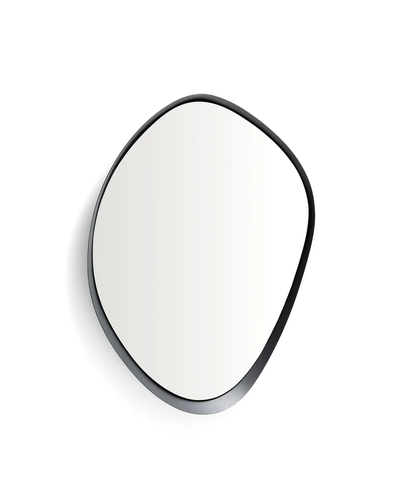 Tebel black metal mirror 67.5 x 74.5cm