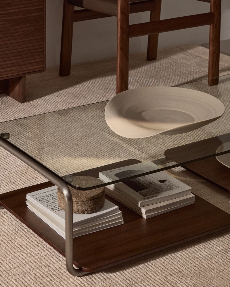 Ebenor beige ceramic centerpiece Ø 53 cm
