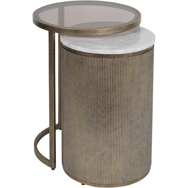 Belvedere Set of 2 Side Tables