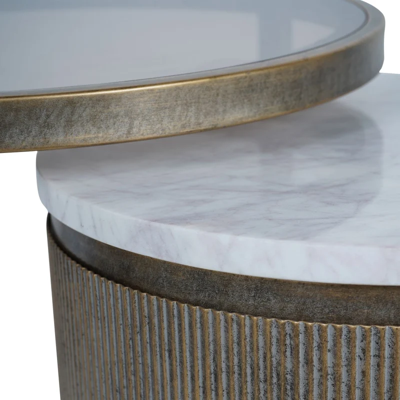 Belvedere Set of 2 Side Tables