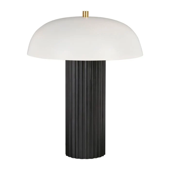 White & Black Table Lamp