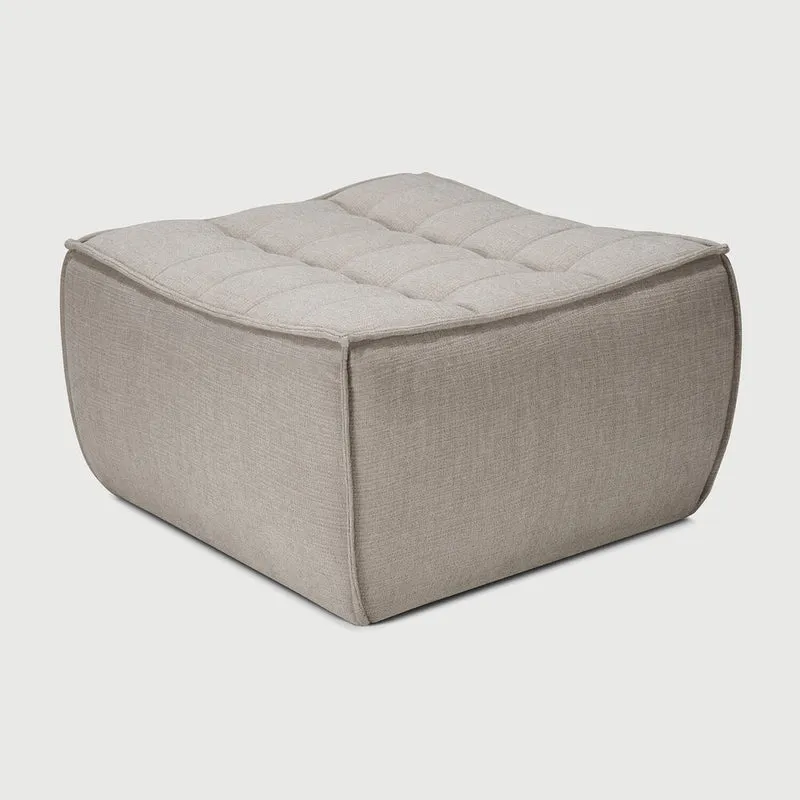 N701 Footstool - Ecru