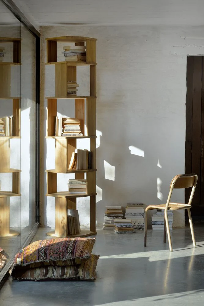 Stairs Column Oak