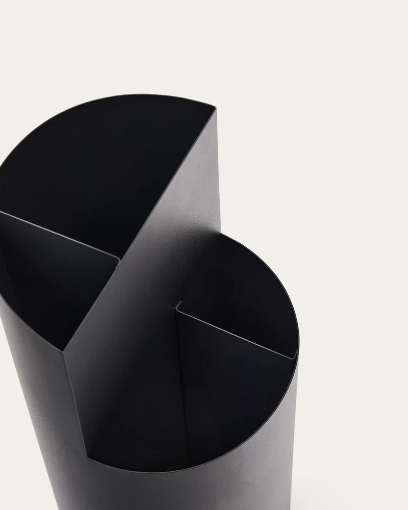 Atin grey metal small umbrella stand