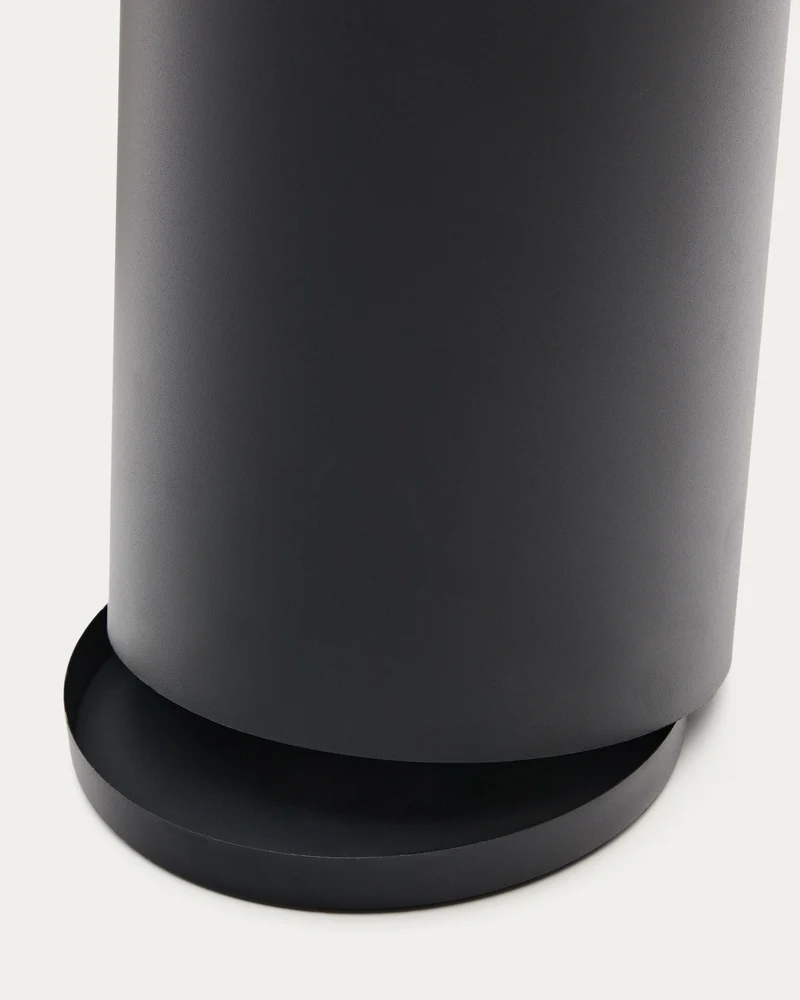 Atin grey metal small umbrella stand