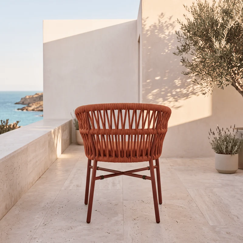 Chaise Mattea Terracotta