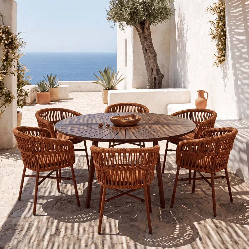 Chaise Mattea Terracotta