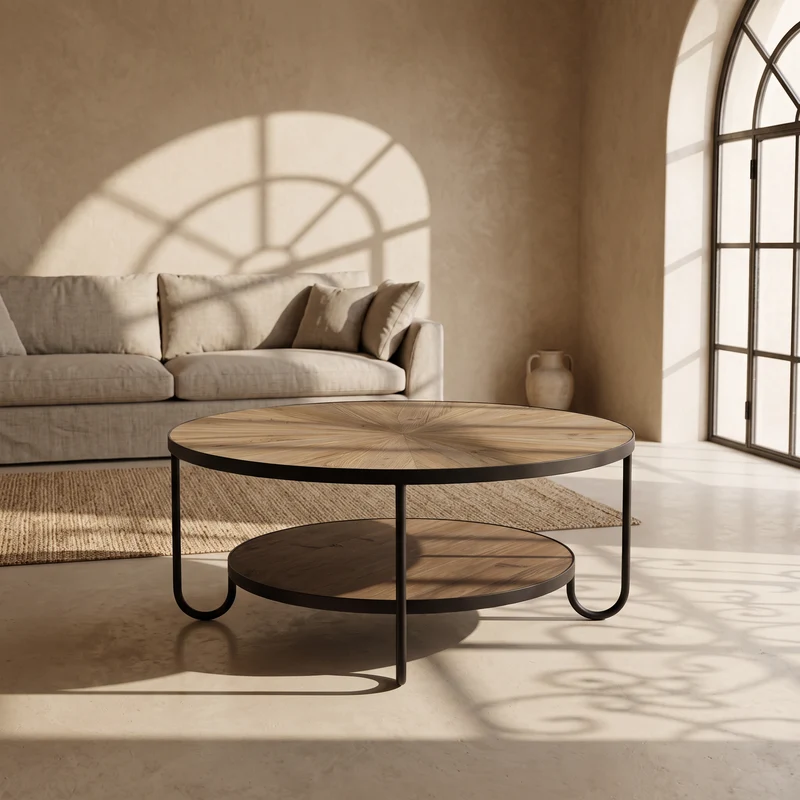 Table basse double plateaux MIA