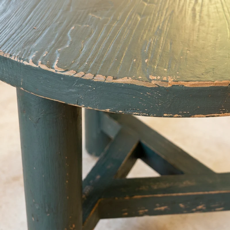 Table basse ANNA en bois Ø60 × H50 cm