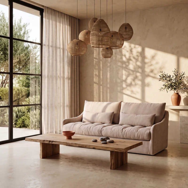 Canapé LAGUNA Beige 3 places
