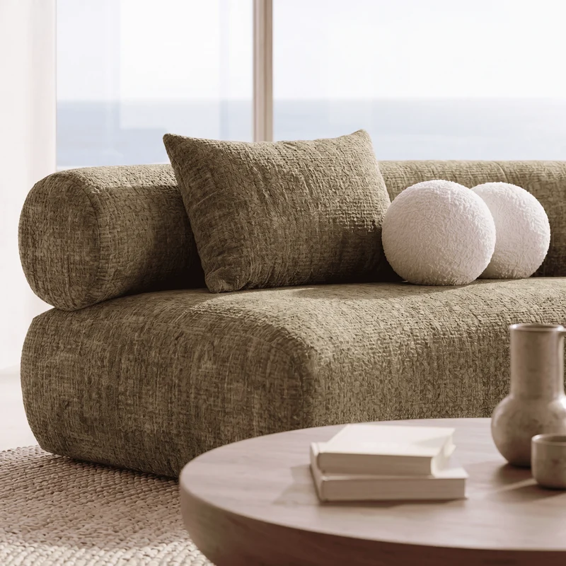 CANAPÉ MODULAIRE MADRID VERT ANIS