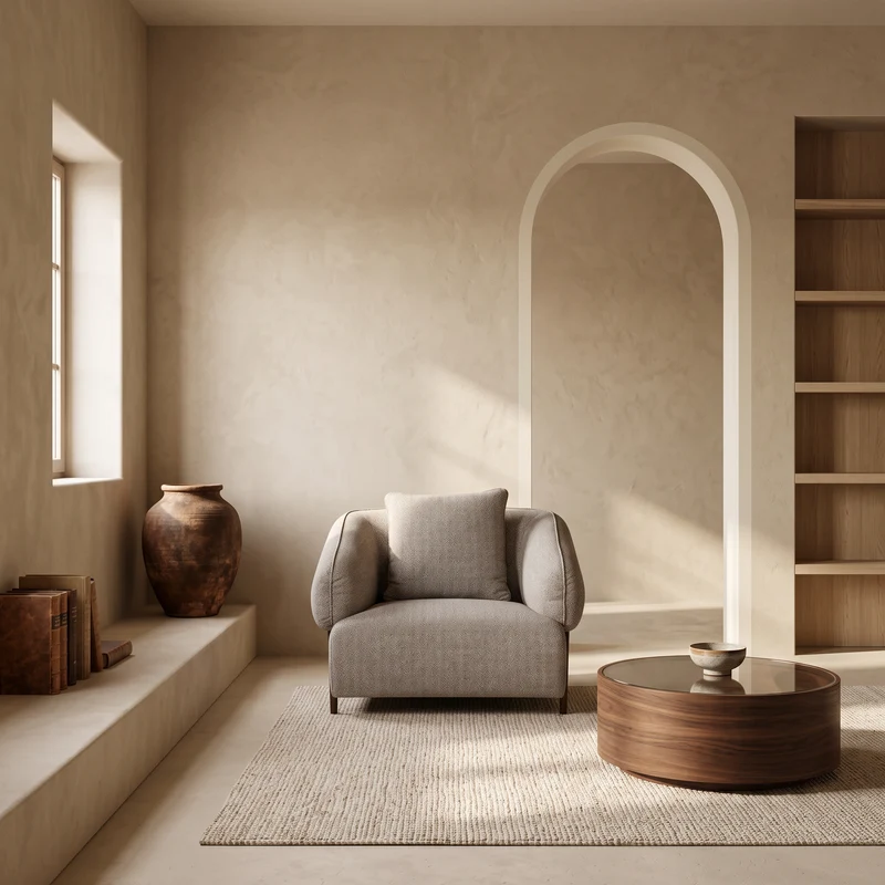FAUTEUIL MILANO 1 PLACE GREIGE