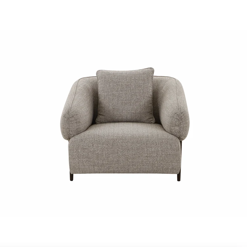 FAUTEUIL MILANO 1 PLACE GREIGE