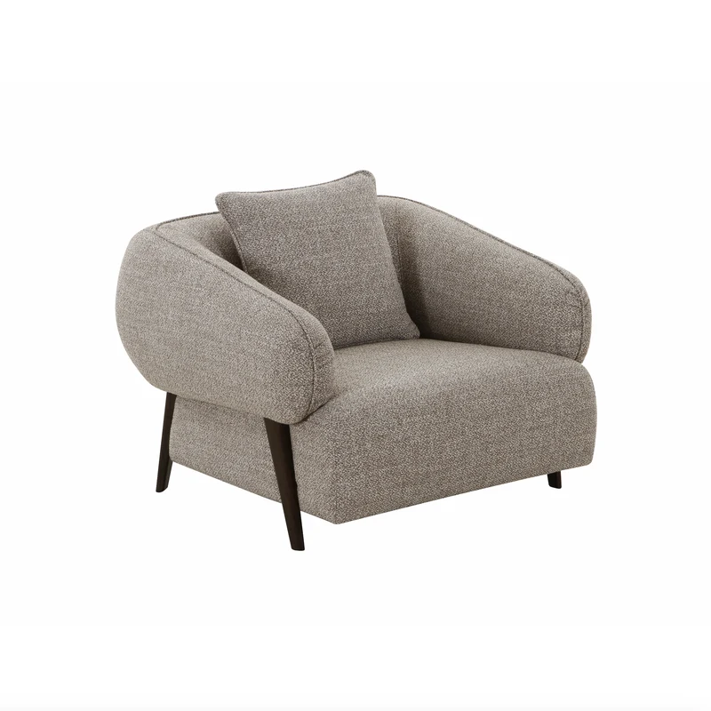 FAUTEUIL MILANO 1 PLACE GREIGE