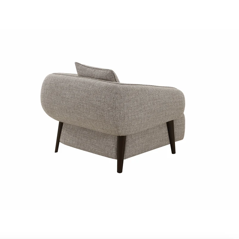 FAUTEUIL MILANO 1 PLACE GREIGE
