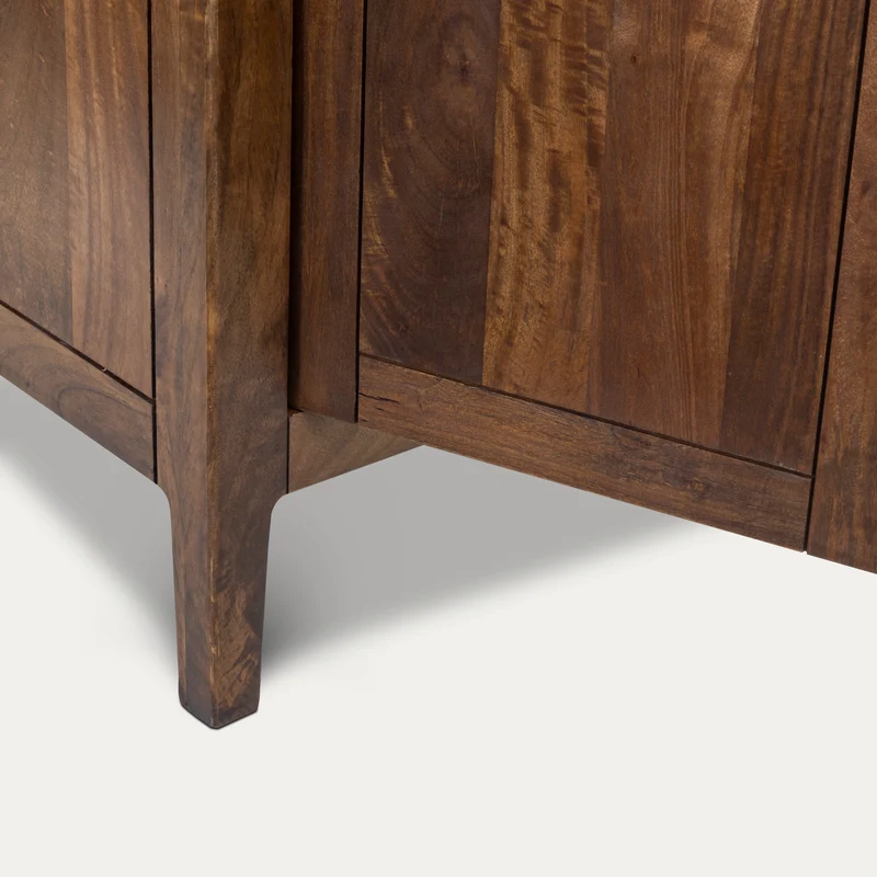 Buffet Dunia 57" - manguier massif brun