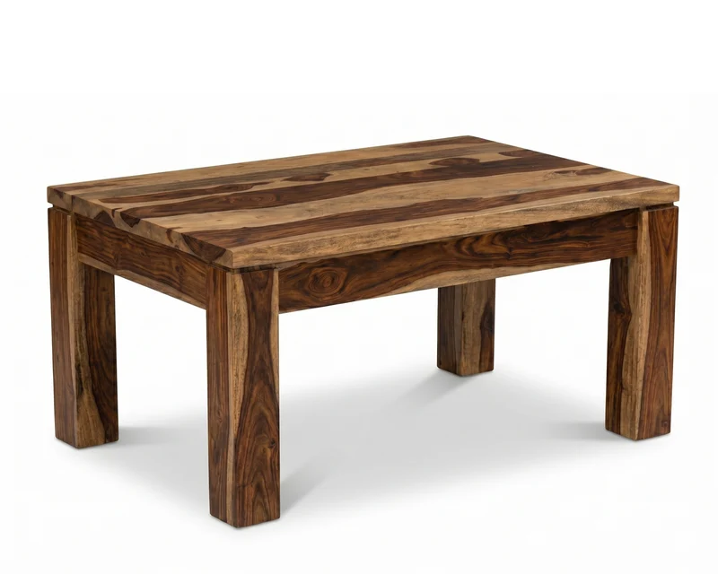 Table de salon Enzo - sheesham naturel