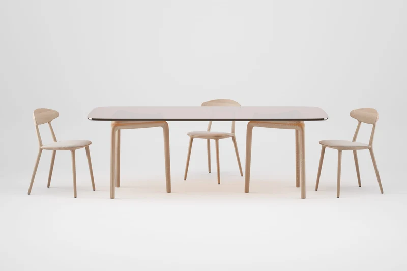 Chaise - bois massif - Wu