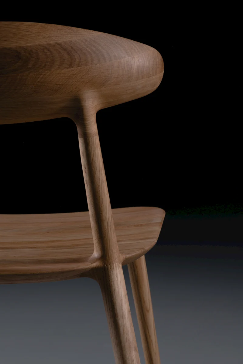 Chaise - bois massif - Wu