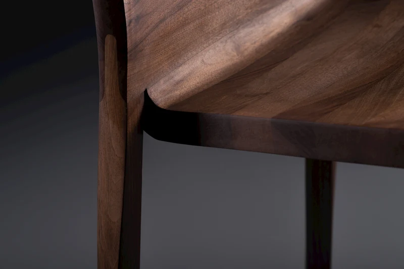 Chaise - Bois massif - Torsio
