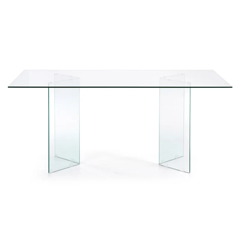 Burano glass table 180 x 90 cm