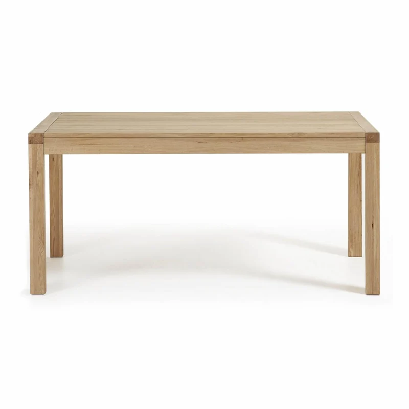 Briva extendable table with a natural oak wood finish, 180 (230) x 90 cm