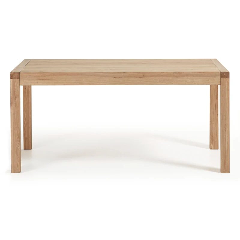 Briva extendable table with a natural oak wood finish, 180 (230) x 90 cm