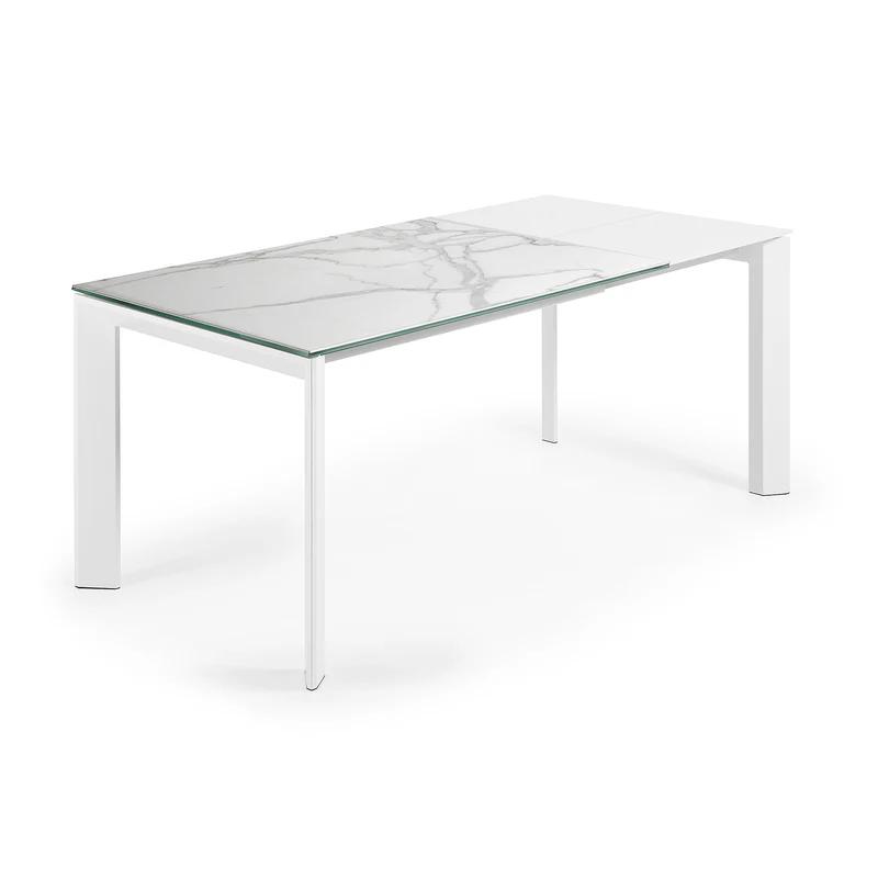 Axis table 120 (180) cm white legs