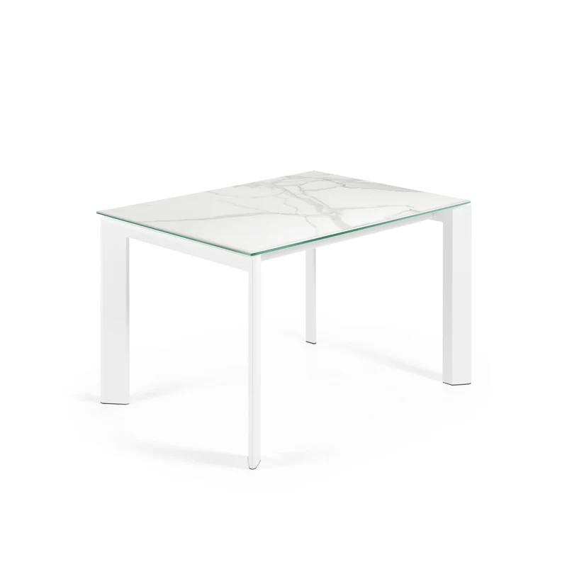 Axis table 120 (180) cm white legs