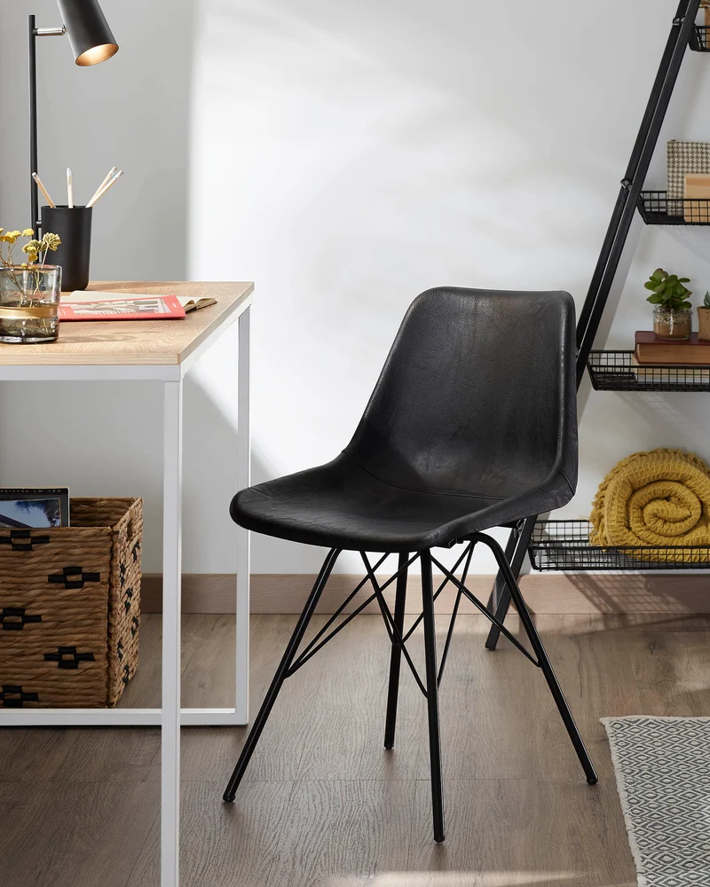 Rectangular white Talbot desk 120 x 60 cm
