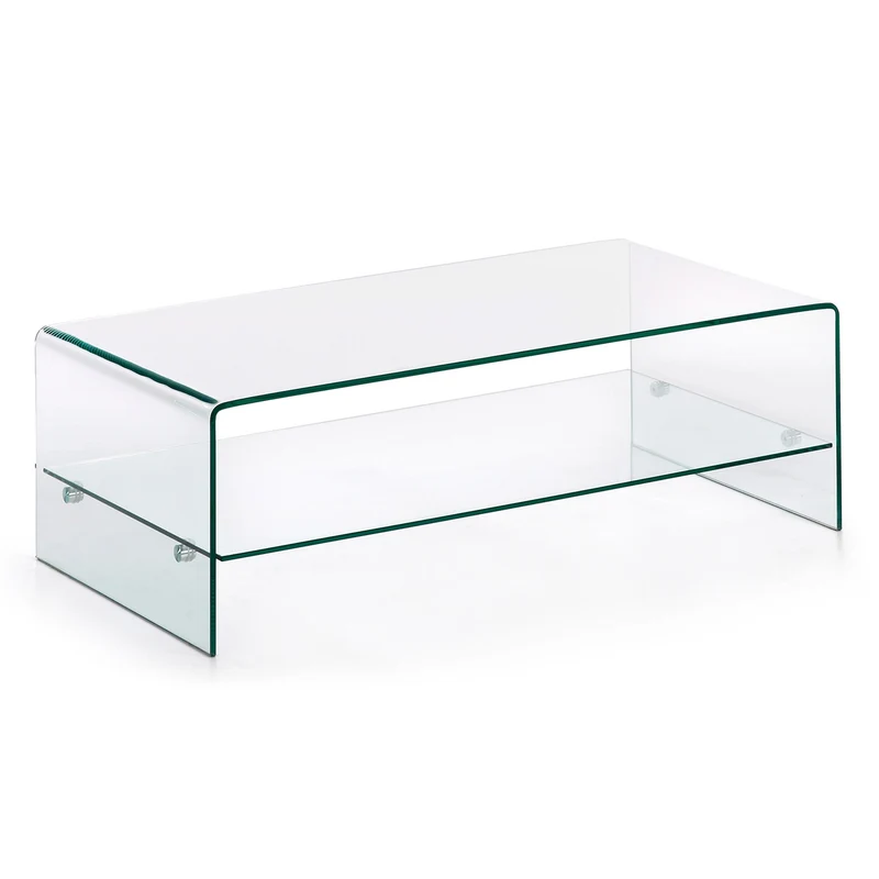 Burano glass coffee table 110 x 55 cm