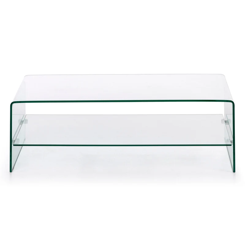 Burano glass coffee table 110 x 55 cm