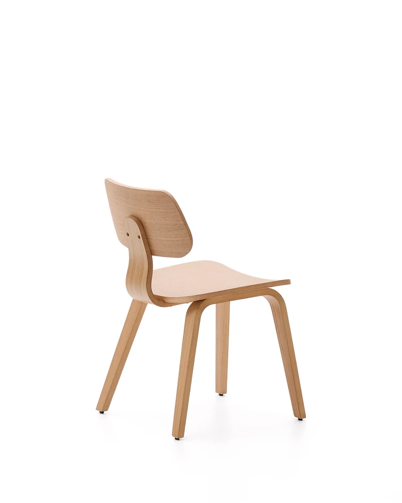 Gena chair in oak veneer