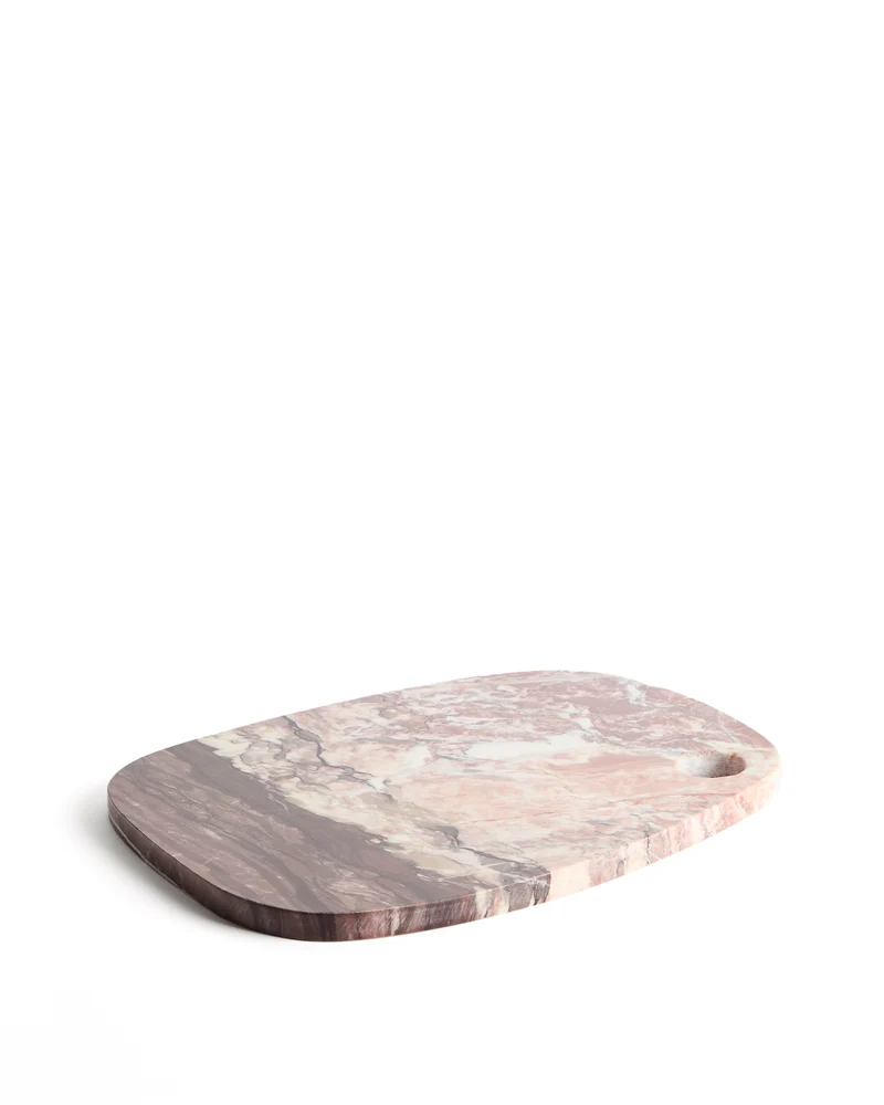 Meran burgundy marble serving board 29 x 23cm