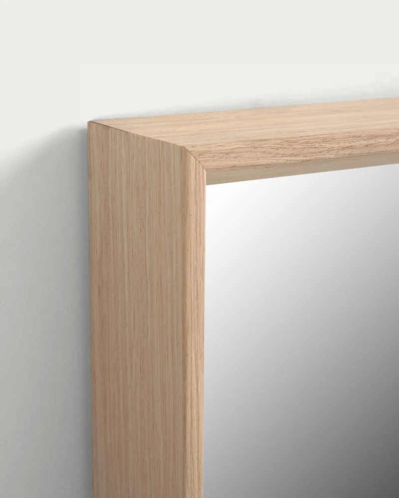 Nerina mirror natural finish 80 x 180 cm