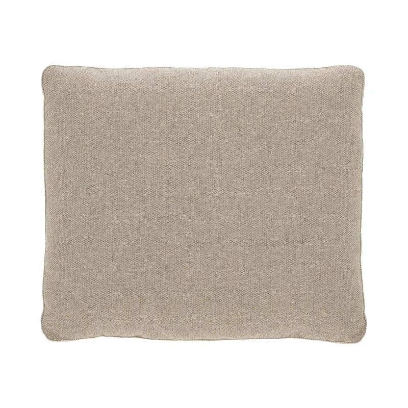 Blok beige chenille cushion 50 x 60cm
