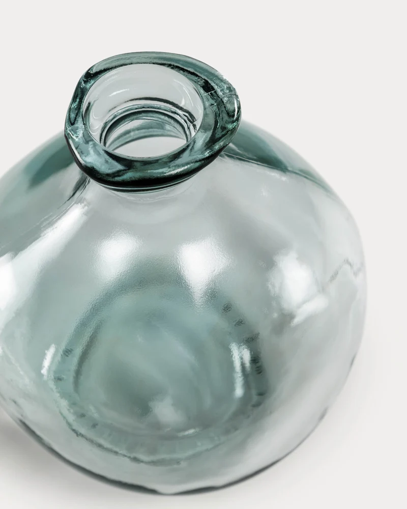 Brenna small clear vase