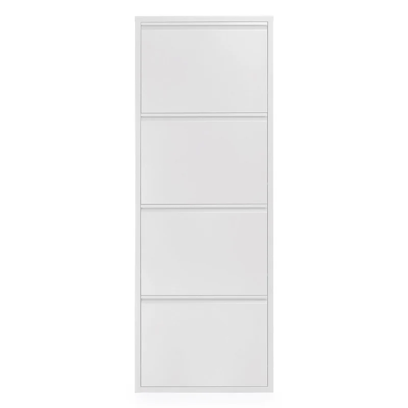 Shoe rack Ode 50 x 136 cm 4 doors white