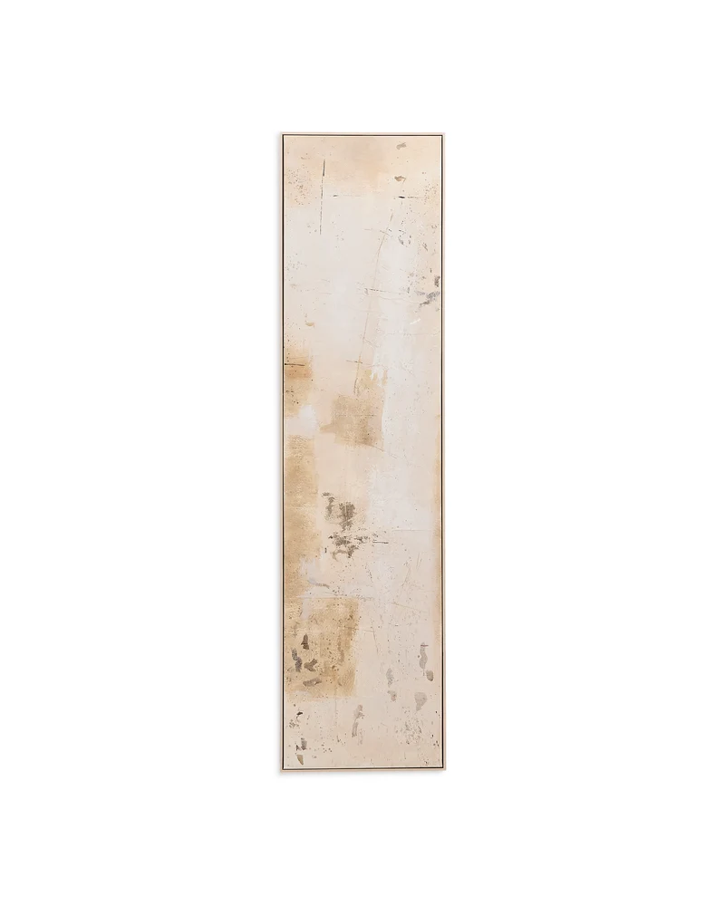 Silpa dark beige abstract picture, 182 x 47 cm