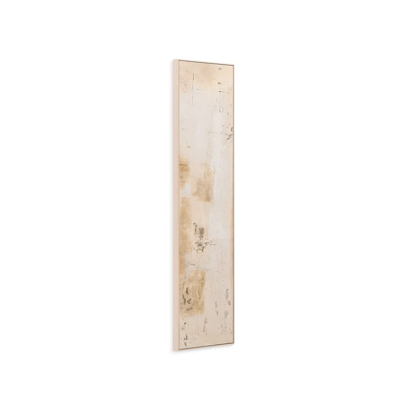 Silpa dark beige abstract picture, 182 x 47 cm
