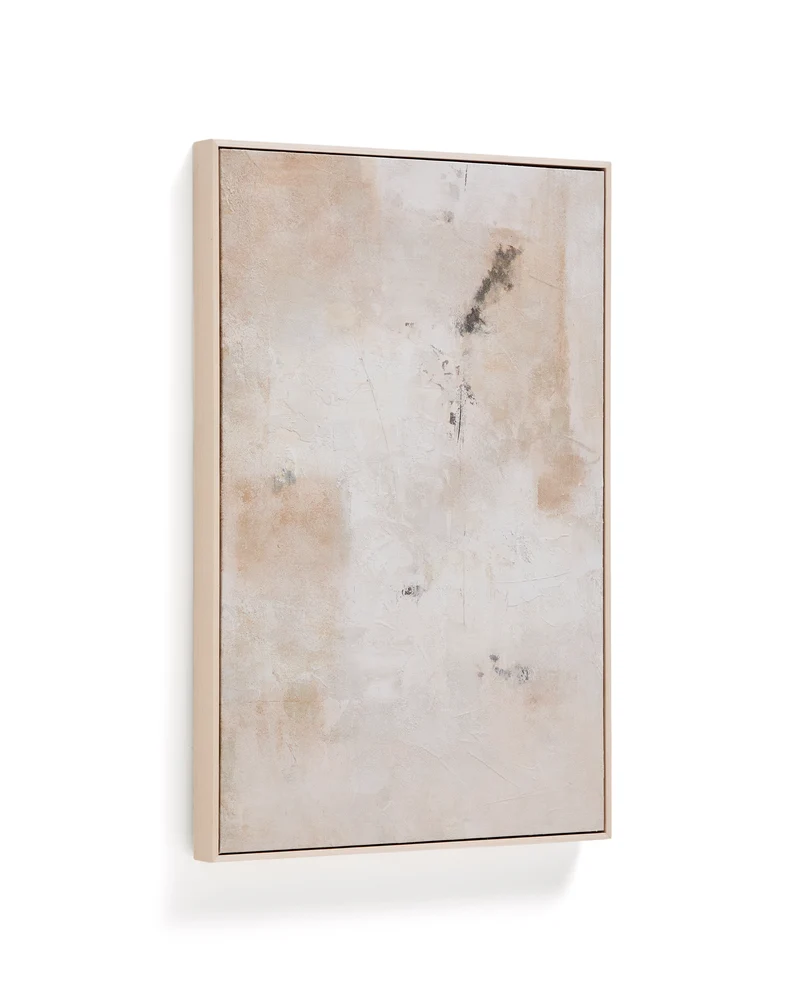 Silpa beige abstract picture 60 x 90cm