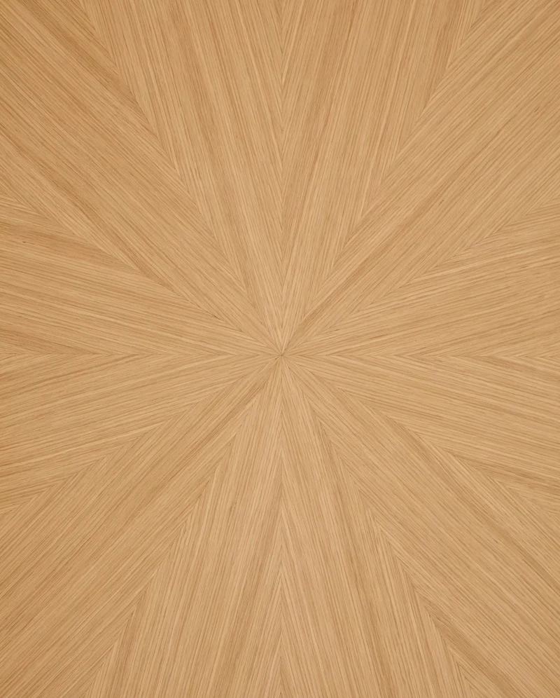 Naanim Round Table Oak Finish